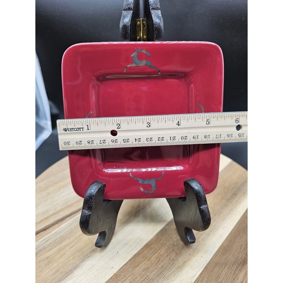 Vintage 1999 Bath &‎ Body Works Holiday Edition Candle Holder Trinket Tray Decor - Picture 6 of 8